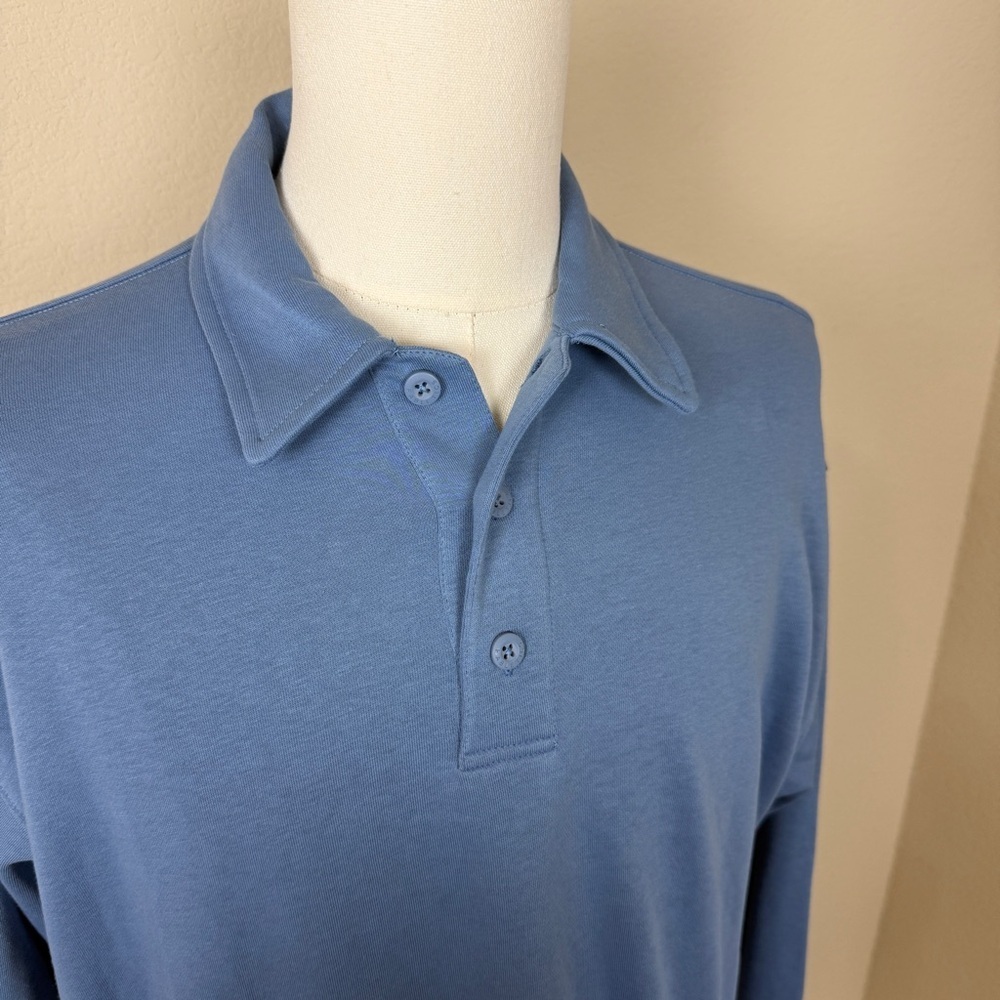NWT - Fabletics Year Round Terry Polo Sweatshirt | Womens | M - Picture 5 of 12